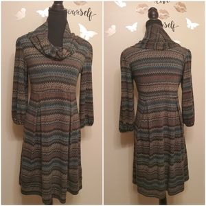Dressbarn Turtleneck Dress